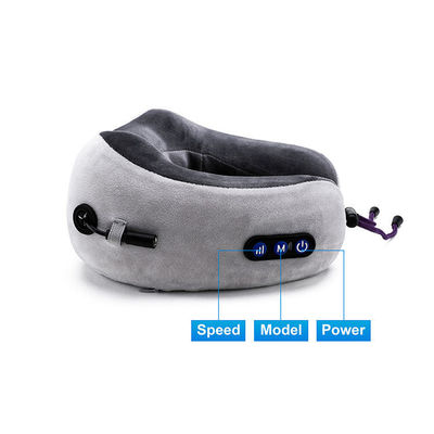 Verbeter je slaap en verlicht nekpijn met onze elektrische massagekussing in de vorm van een U.