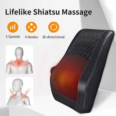 Productgrootte 38,1 x 5,08 x 33,02 cm 6W 3D nek- en rugmassager voor ultieme verlichting