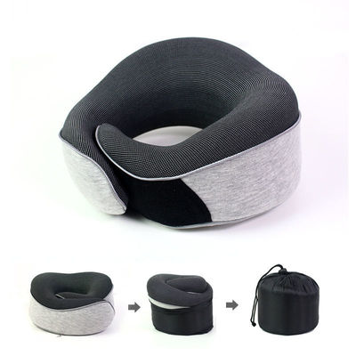 Memory Foam Oogmasker en nekkussenset Draagbare koeling U Design Reiskussen