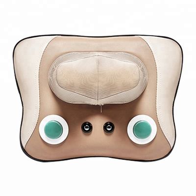 's Beste Witte Shiatsu Infrarood Heat Neck Kneading Massage Kussen met lange batterijduur