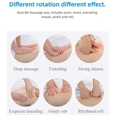 De beste Shiatsu Infrarood Heat Neck Kneading Massage Kussen met 500mAh batterij