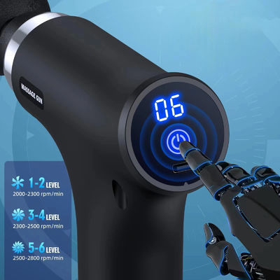 Krachtige draadloze elektrische sneeuwblazer massager voor spierherstel en ontspanning