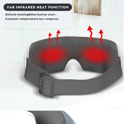 Gepersonaliseerde Lable Black Eye Relax Massager met verwarming Warm Compress en Vibration Electric Massage