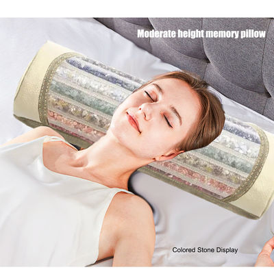 Memory Foam Massage Kissen met 7 Kleuren Regenboog Chakra Batterij Capaciteit 3.7V 2000mAh