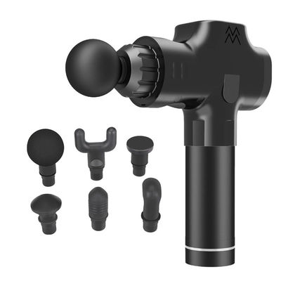 Groen draadloos lichaamsspier ontspanning Mini Fasciaal Massage Gun met vibratiefunctie