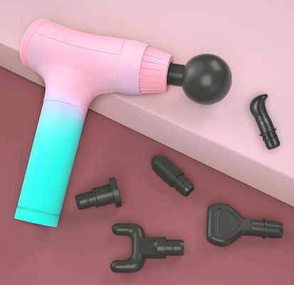 Groen draadloos lichaamsspier ontspanning Mini Fasciaal Massage Gun met vibratiefunctie