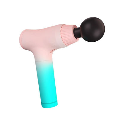 Groen draadloos lichaamsspier ontspanning Mini Fasciaal Massage Gun met vibratiefunctie