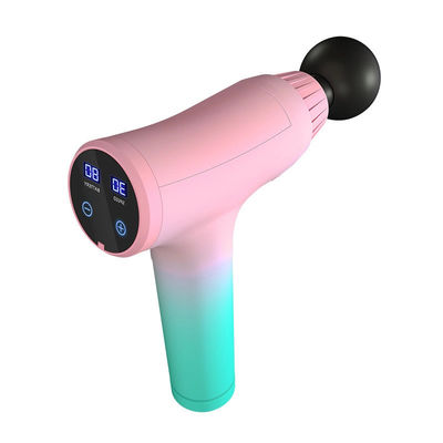 Groen draadloos lichaamsspier ontspanning Mini Fasciaal Massage Gun met vibratiefunctie