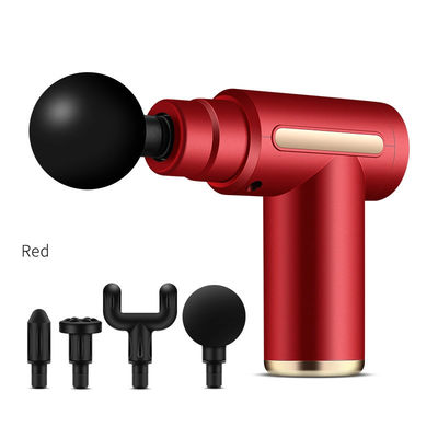 Diepe spieren Fasciale lichaam Mini Massage Gun Nano Silica Gel Handle Timing Control Functie