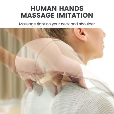 Naakmassageapparaat U-vorm Shiatsu Kneading Back Vermoeidheid Cervicale verwarming Relaxatie