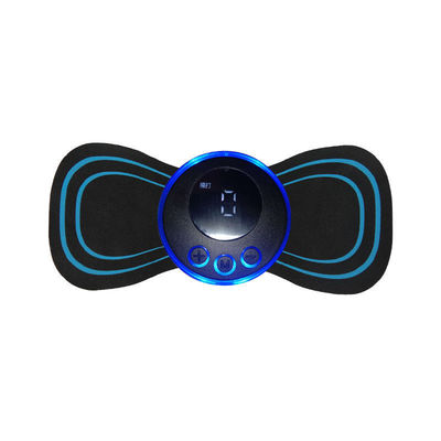 Zwart handgestuurd draagbaar ontwerp 4 hoofden nek massage auto kussen massager nek
