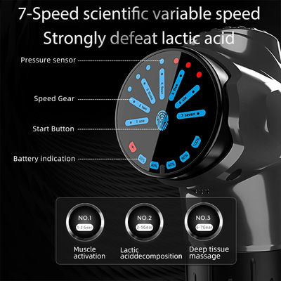 Lichaams- en nekvibrator Fitness Elektrisch massagegeweer met rotatiesnelheid 3000 rmp Max 20W