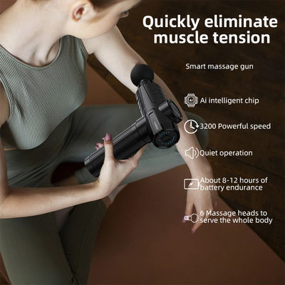 Nano Silica Gel Handle Draadloos Massasjepistool Voor Verbeterde Flexibiliteit En Mobiliteit
