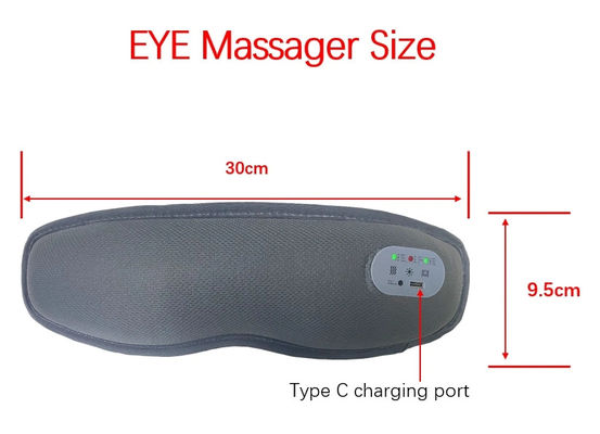 Ingebouwde batterij Touch Control Oogmassageur Infrarood fysiotherapie voor vermoeidheid verlichting