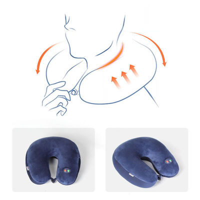 Reisvriendelijk U-vormig trillend kussen met infraroodfysiotherapiefunctie