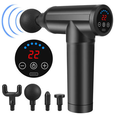 Krachtig handmatig massagepistool Draagbaar fitness elektrisch pistool voor fasciale ontspanning