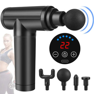 Krachtig handmatig massagepistool Draagbaar fitness elektrisch pistool voor fasciale ontspanning
