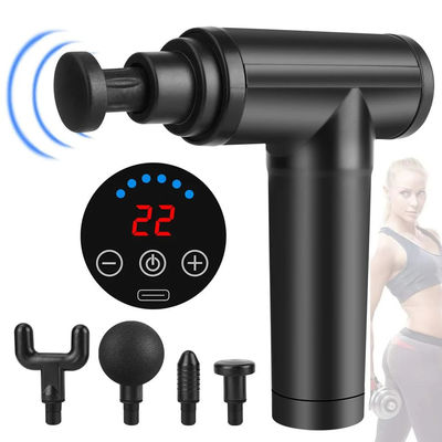 Krachtig handmatig massagepistool Draagbaar fitness elektrisch pistool voor fasciale ontspanning