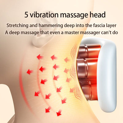 0.5 kg Custom Travel Smart Wireless U-vormige elektrische nek- en schoudermassage met verwarmingsplaster