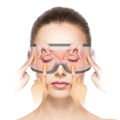 21.5*8cm Visueel Droge ogen Verlicht vermoeidheid Therapie Oogmassageur met vibreerende massage