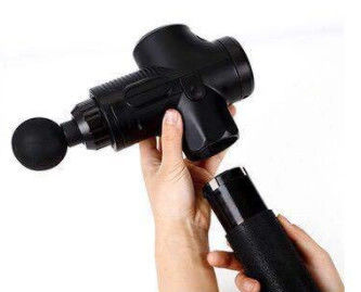 Elektrisch diep trillend weefsel fasciale spiermassage pistool met nano silica gel handvat