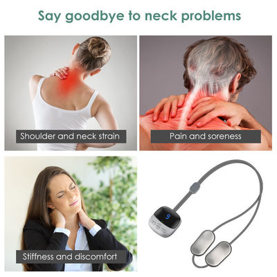 Ontspannende TENS EMS hanger Cervicale ruggengraatmassage voor nek- en schouderpijnverlichting