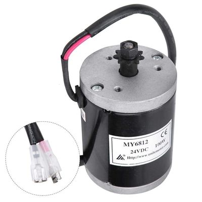 Elektrische fiets scooter E-fiets controller geborstelde motor 24V 100w hoge snelheid met riem katrol