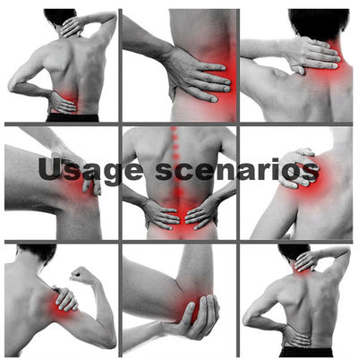 18*16,5*7cm Afmeting Elektrisch handmatig massageguns voor diepweefsel fascia percussie