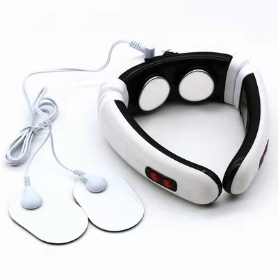 18X17X6 cm draadloos elektrisch draagbaar vibrerend nekmassage kussen voor nekpijnverlichting
