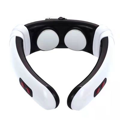 18X17X6 cm draadloos elektrisch draagbaar vibrerend nekmassage kussen voor nekpijnverlichting