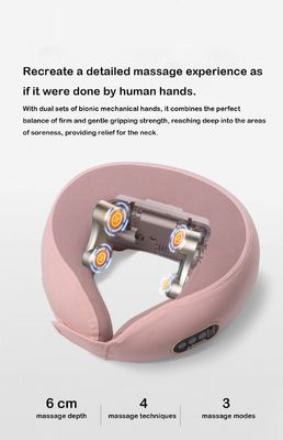 Infrarood Fysiotherapie Warm Therapie Vibrating Mini Cervical Smart Relax Neck Massager