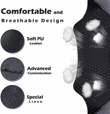 Professionele moderne design Dc 12v Pu leer slimme schouder nek massager timing control