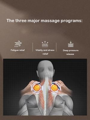Infrarood Fysiotherapie Warm Therapie Vibrating Mini Cervical Smart Relax Neck Massager