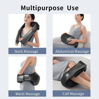 U-vorm ontwerp Elektrische rug-schoudermassageur voor spierpijnverlichting