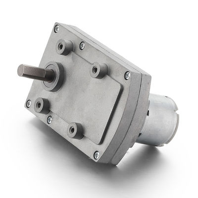 24v 32mm rechtstreekse stroomtoevoer gepoetste gelijkstroommotor met zilveren behuizing en een laag geluidsniveau van 75dB