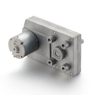 24v 32mm rechtstreekse stroomtoevoer gepoetste gelijkstroommotor met zilveren behuizing en een laag geluidsniveau van 75dB