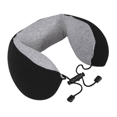 Ontspannende massage U-vorm Memory Foam Travel Neck Pillow met 2000mAh batterijcapaciteit