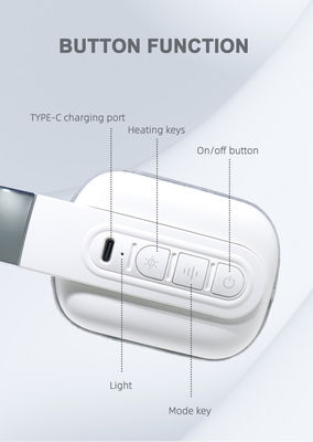2000mA oplaadstroom diepe kneedmassering draagbare nekmassageur aanpassen logo