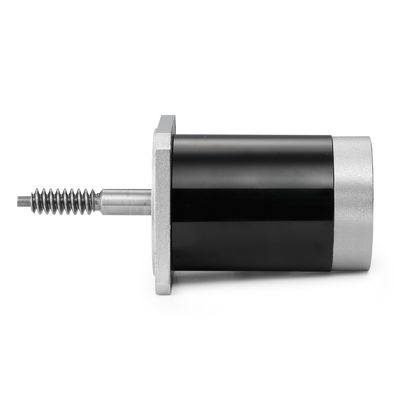 Verstelbare snelheid en omgekeerde 24V 100W gepoetste gelijkstroommotor voor zwarte industriële machines