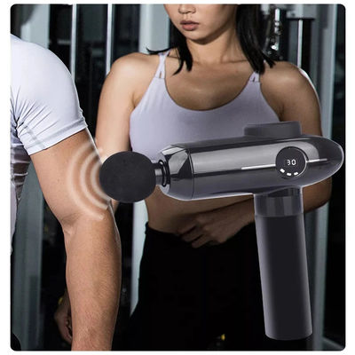 Lcd-scherm massager trilling 30 snelheid mini-massage pistool voor volledige lichaams ontspanning