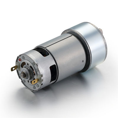 Grote koppel 75dB 42mm 12V gelijkstroomborstelmotor met IE 1 efficiëntie en rotatierichting