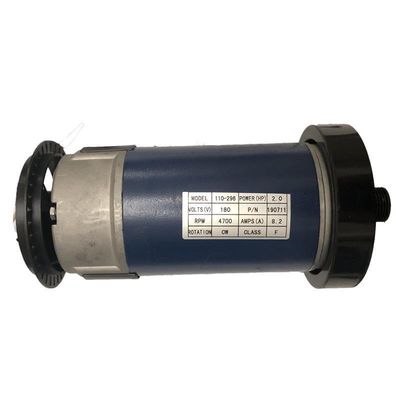 180V gelijkstroom loopbandmotor met hoog koppel en 8,2A continue stroom voor fitnessapparatuur