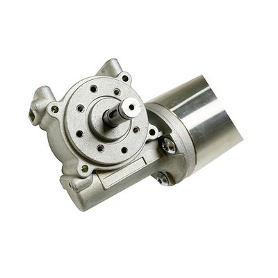 High Torque 63mm Worm Gear Brushed DC Motor voor zware toepassingen