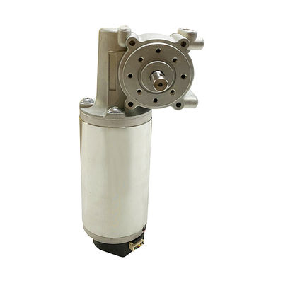 High Torque 63mm Worm Gear Brushed DC Motor voor zware toepassingen
