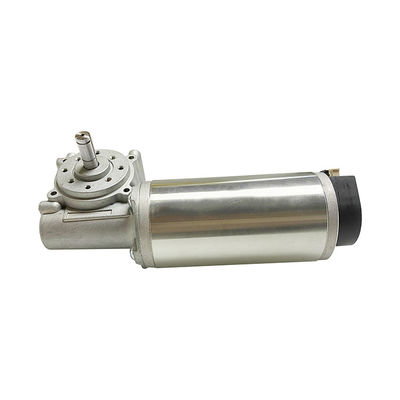 High Torque 63mm Worm Gear Brushed DC Motor voor zware toepassingen
