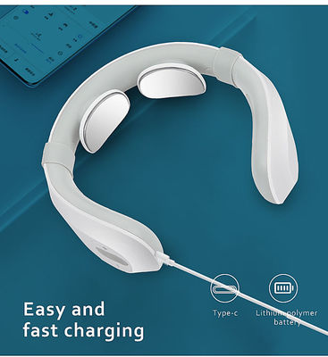 Innovatieve mini-elektrische nekmassager met intelligente afstandsbediening 18,5X17X6,5 cm