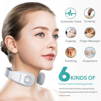 Innovatieve mini-elektrische nekmassager met intelligente afstandsbediening 18,5X17X6,5 cm