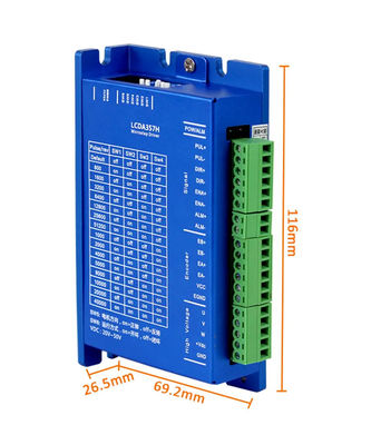 Brush commutation driefase gesloten loop stapper motor voor loopband en automatische deur