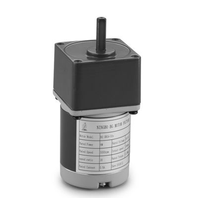 Verstelbare snelheid 60mm 24v 5w Makkelijk te bedienen gepoetste gelijkstroommotor YLP 80BL-154-3