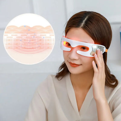Gezicht huidverzorgingsmachine geleid rood licht therapie masker oogmassageur voor draadloos slim apparaat